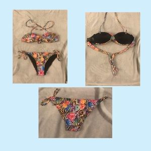 Two Piece Floral Swimsuit